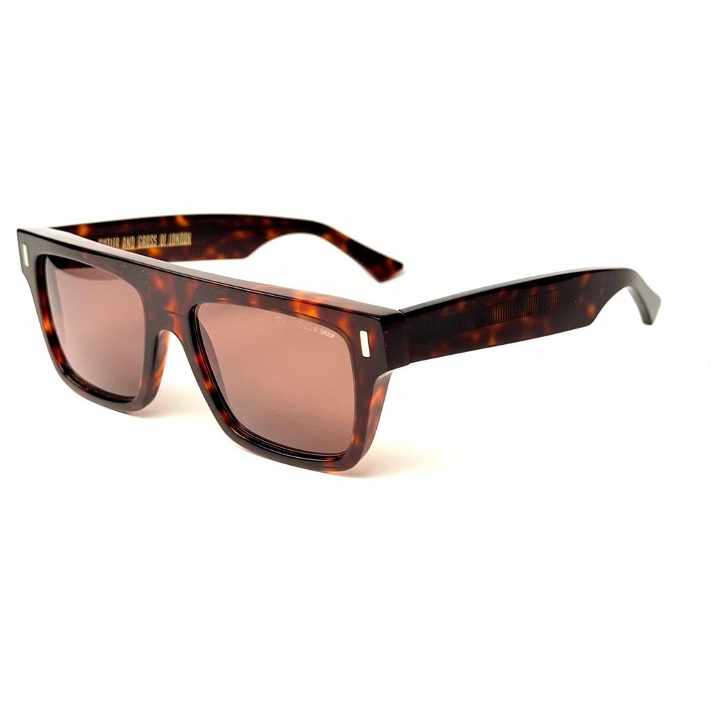 Cutler And Gross 1340 02 Sunglasses Tortoise Frame Brown Lenses 55mm